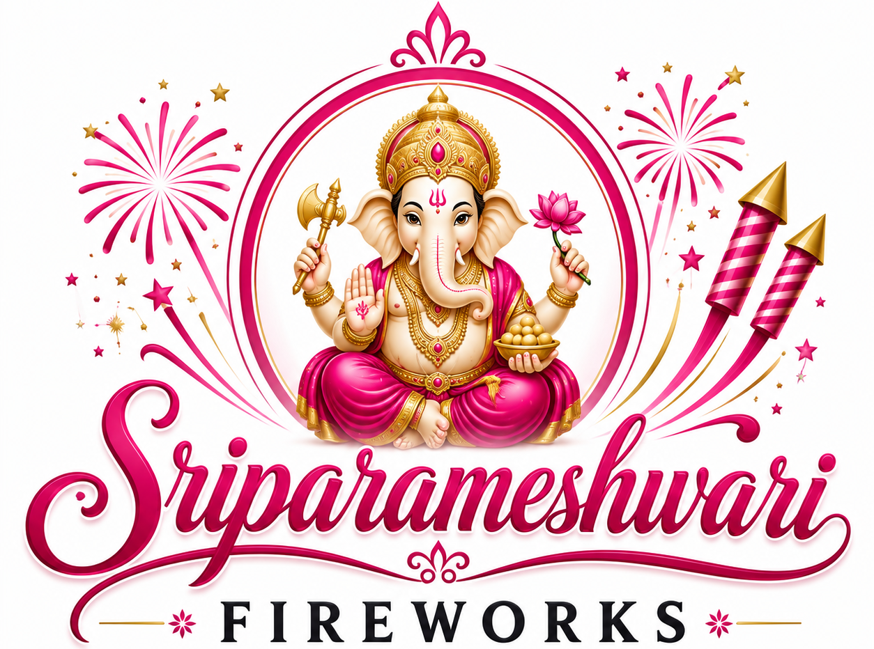 Sri Parameshwari Fireworks Logo